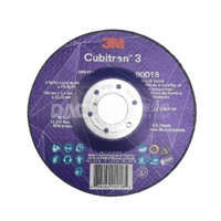 3M™ Cubitron™ 3 可切可磨砂輪片,90018